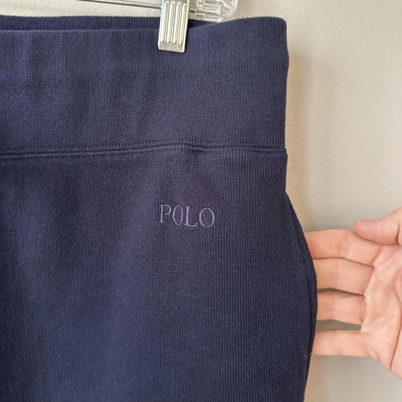 Vintage Polo Ralph Lauren Pants Mens XL Blue Sweatpants Drawstring 90s Nautical - Picture 7 of 14